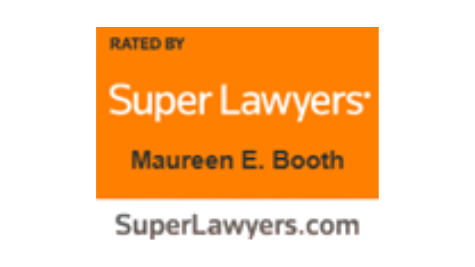 Super Lawyers Maureen Booth