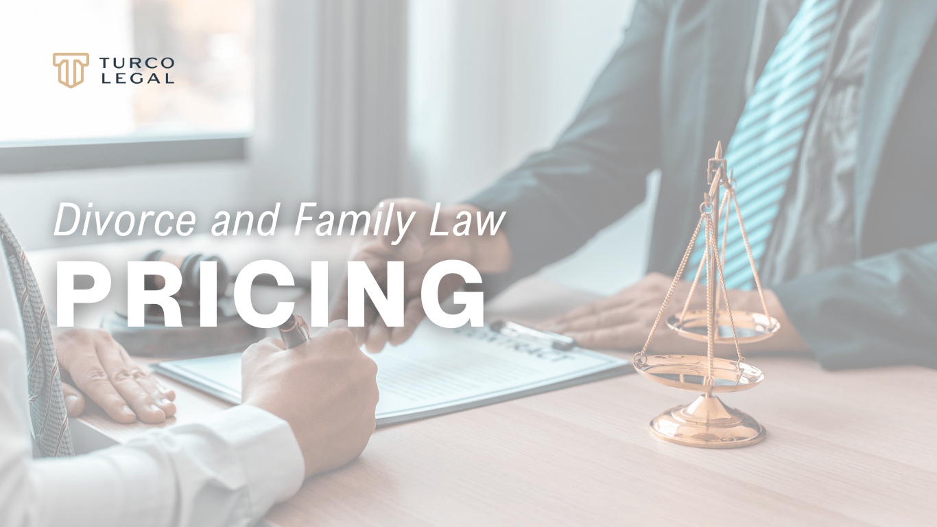Divorce and Family Law Pricing