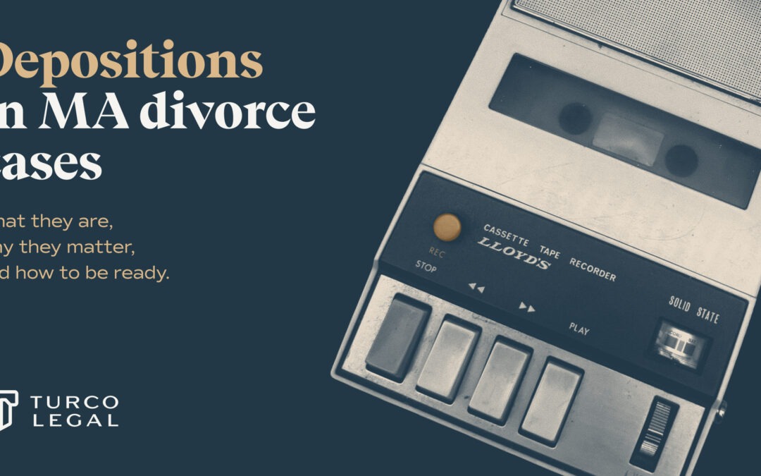 Depositions in MA Divorce